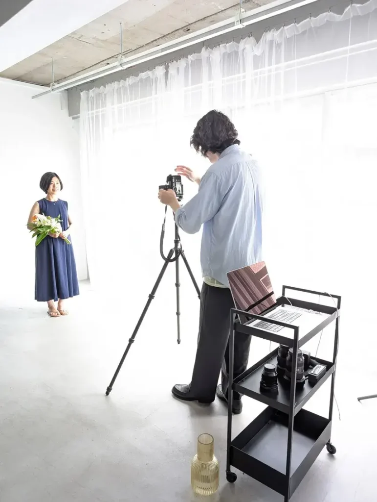 撮影ヘアメイク 出張ヘアメイク ヘアセット ヘアアレンジ 撮影 プロフィール撮影 グローバルメイクプロデューサー 山本裕美子 大峯達麻 カメラマン nook 関西 大阪 堺 エマブール