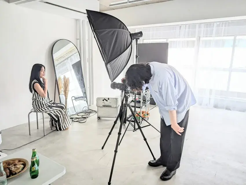 撮影ヘアメイク 出張ヘアメイク ヘアセット ヘアアレンジ 撮影 プロフィール撮影 グローバルメイクプロデューサー 山本裕美子 Atsuko イレイ 大峯達麻 カメラマン nook 関西 大阪 堺 エマブール