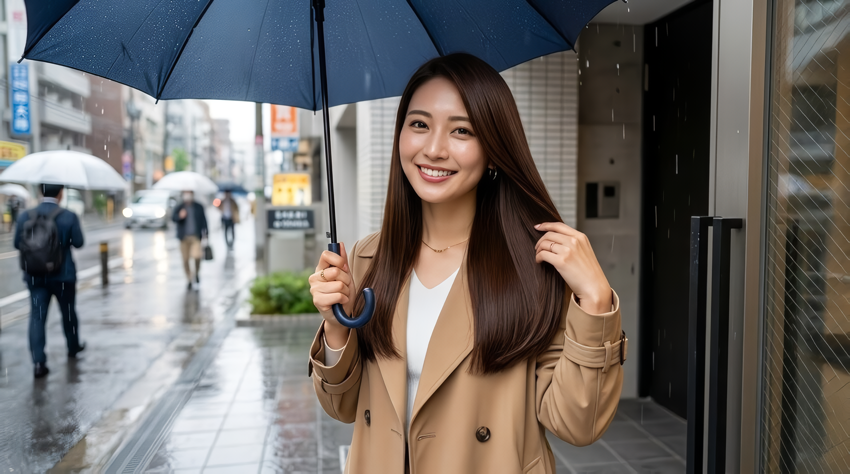 ストレートアイロンを使った雨の日や湿度の日でも髪がうねったり広がりにくい美髪レッスンカバー画像