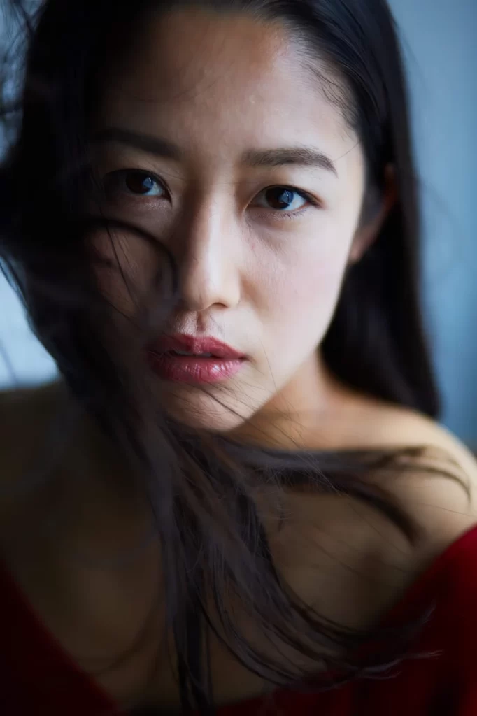 女優・浜名綾子様の宣材写真用ヘアメイク